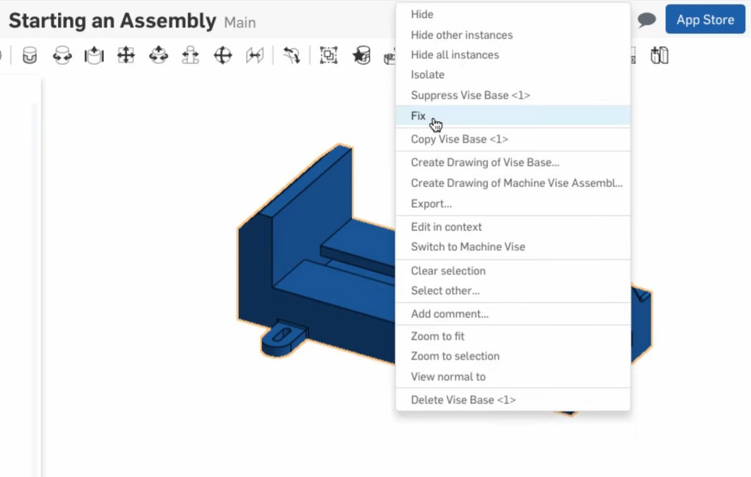 Assembly Tab